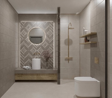 Плитка Eletto Ceramica Limestone Mix Light 24.2x70
