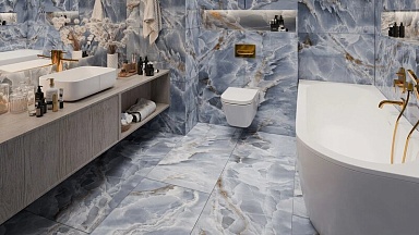 Керамогранит Protiles PT12P7080 Ocean Blue Полированная 1200х600х9