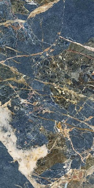 Керамогранит Ape A039575 Icaro Blue Marble Pol Rect 60x120