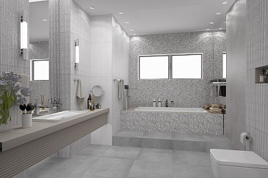 Плитка Керлайф ALBA GRIGIO 25,1x70,9