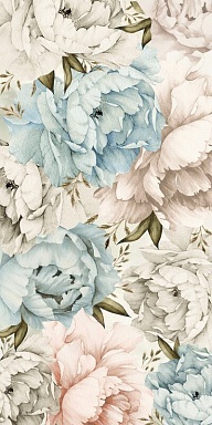 Декор La Fenice Lumiere Decor Peonie 60х120