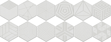 Kerama Marazzi OS/A241/63000 Декор Агуста белый 6х5,2