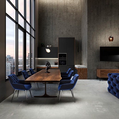 Керамогранит Arcadia Ceramica GI6002-A Eragon Light Grey Matt Glossy Ink 60x60