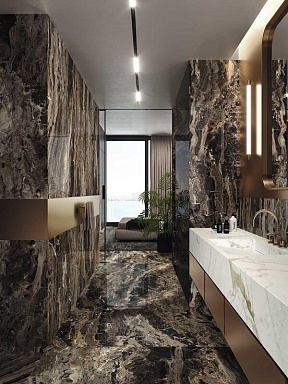 Керамогранит Marazzi Italy M1JP Grande Marble Look Capraia 120x240