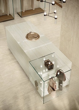Керамогранит Atlas Concorde Italy HEAD Marvel Epic Onyx Ivory Lapp. 6mm 120x278
