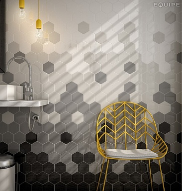 Плитка Equipe 23837 Hexagon Metallic 10,7х12,4