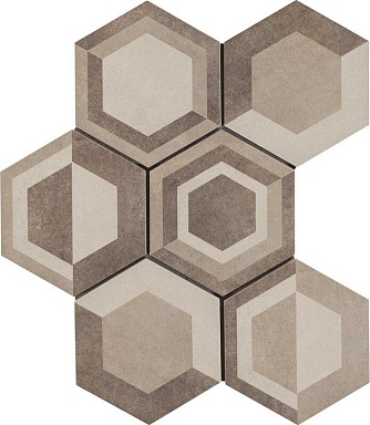 Декор Ragno Marazzi R4DU Rewind Decoro Geometrico Corda 21х18.2
