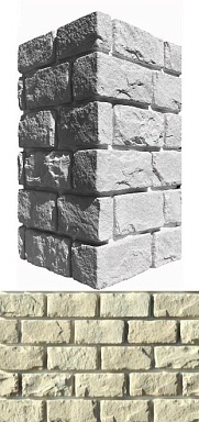 Искусственный камень White Hills 435-15 Шеффилд угол 6х16,5 (11,5–12)х 31,5–32x 9.5