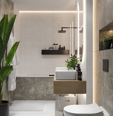 Керамогранит Axima Brisbane серый 600х1200х10