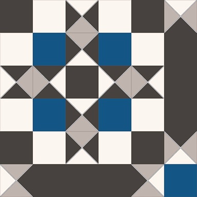 Керамогранит Kerlife (Navarti) Victorian Dreams Windsor Blue 45,2x45,2