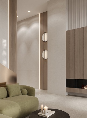 Керамогранит Axima Cardiff серая 600х1200х11