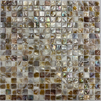 Мозаика Pixmosaic PIX772 из натурального перламутра 15*15 300х300х2
