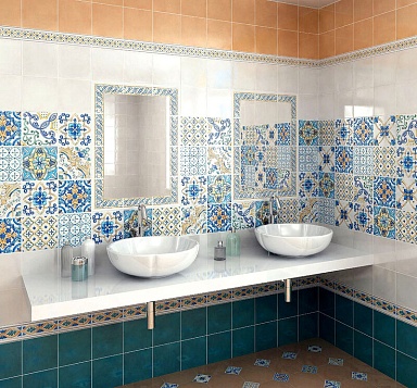 Декоративная вставка Kerama Marazzi STG/A491/1146 Капри майолика 9.9х9.9