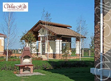 Искусственный камень White Hills 510-15 Дарем угол (4,5х22,5; 10,5х28;) 10,5х16 x 5-27,5