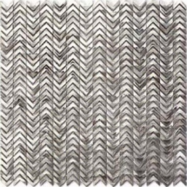 Декор Moreroom Stone Stamping Aluminum Silver 30x30,3x0,6