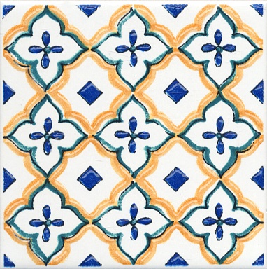 Kerama Marazzi STG/A491/1146H Вставка Капри майолика 9,8х9,8
