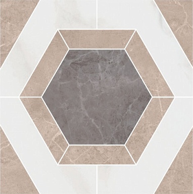Kerama Marazzi ID101 Декор Гран Пале наборный 25,1х25,1
