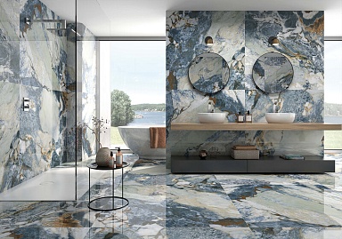 Керамогранит Geotiles Greta Blue Super Polished 120x120