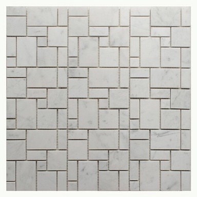 Мозаика Orro Mosaic Bianco Carrara Random Square 30.5x30.5