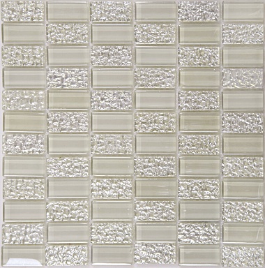 Мозаика NSmosaic SG-8028 стекло (23*48*8) 298*298