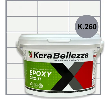 Смеси и затирки Kerabellezza Эпоксидная затирка Design К.260 1 кг