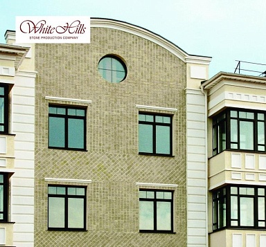 Искусственный камень White Hills 460-10 Беркли 12x12x1,2-1,6
