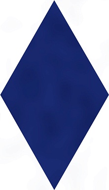 Kerama Marazzi KMD2SRB009BN Декор Риад синий глянцевый 13,5x7,8x0,9