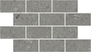 Kerama Marazzi DD606120/MM Декор Чеппо ди Гре мозаичный серый тёмный матовый обрезной 34,6x20x0,9