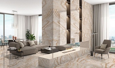 Керамогранит One Touch Ceramic FUSION BROWN Glossy 60x120