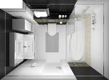Плитка Laparet Tabu чёрный 30х60