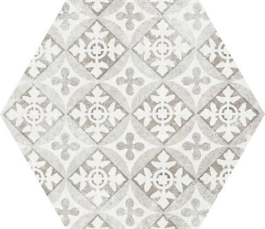 Декор Equipe 22099 Hexatile Cement Garden Grey 17,5x20 (17 видов паттерна)