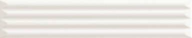 Плитка Ava Ceramica 192131 Up Cannettato White Glossy 25x5