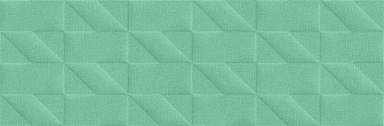 Плитка Marazzi Italy M129 Outfit Turquoise Struttura Tetris 3D 25x76