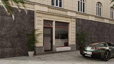 Керамогранит Prime Ceramics Rock Anthracite 60x120