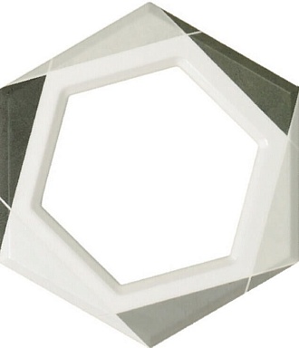 Декор Fanal Lino Decor Frame Gris 24.7x21.5