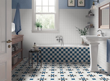 Керамогранит Kerlife (Navarti) Victorian Dreams Queen Blue 45,2x45,2