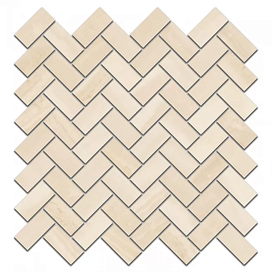 Kerama Marazzi 190/004T Декор Контарини бежевый мозаичный глянцевый 31,5x30x0,9