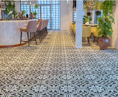 Керамогранит Etili Seramik Ledbury Marina Blue Pre-cut 45x45