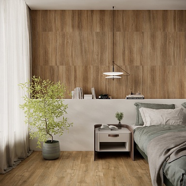 Плитка Eurotile Ash Натуральный Полоса Матовый 30x60
