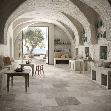 Керамогранит Cerdomus 108680 Trani Avorio 40x40