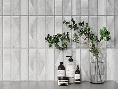 Плитка Gracia Ceramica 010100001544 Terrazzo grey 01 25х60