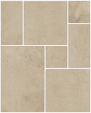 Керамогранит Isla Tiles 1006099 Opus Luxor Modulare 39 (комплект 2шт 20x20, 1шт 20x40, 2шт 40x40, 1шт 40x60,8)
