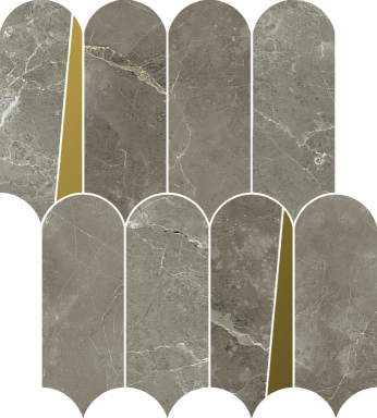 Мозаика Italon 620110000234 Stellaris Tuscania Grey Mosaico Elegant Lux 32.5x36.1