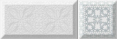 Декор Absolut Keramika Provenzal Deco Blanko 10x30