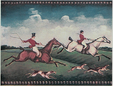 Бордюр Petracers B FOX B Fox Hunting B (Two Riders) 15x20