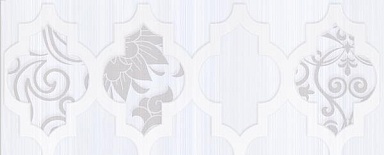 Laparet Бордюр Бухара платина серый 10х25