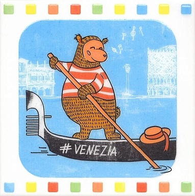 Декор Kerama Marazzi NT/A213/5009 Большое путешествие Venezia 20x20