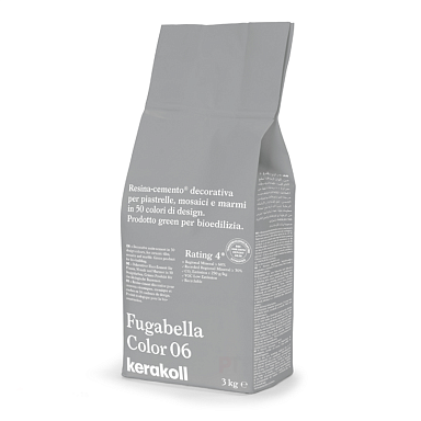 Смеси и затирки Kerakoll Fugabella Color Fugabella Color затирка для швов 06 3кг