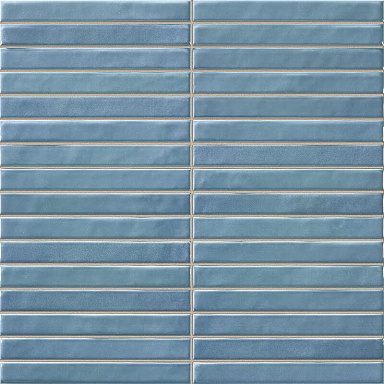 Плитка La Platera Kromo Pencil Teal 35x35