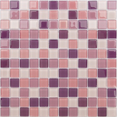 Мозаика Caramelle Mosaic Acquarelle Lavander 23x23x4 (ПУ) 298x298